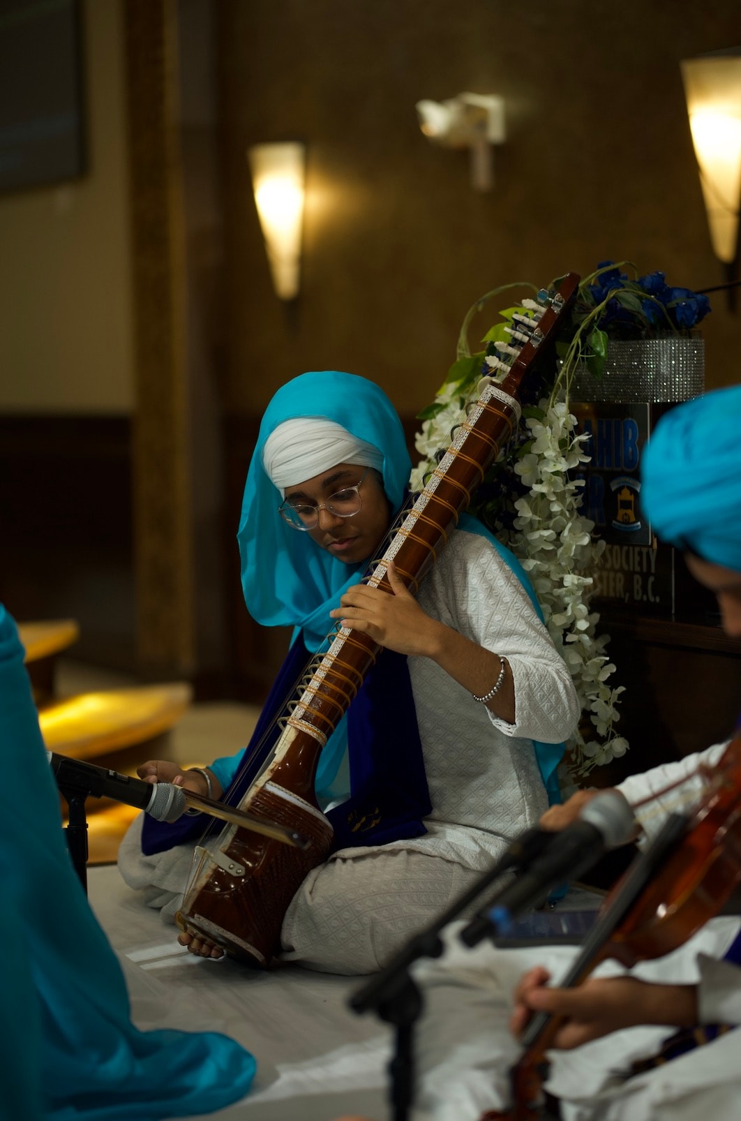 MGSV students and instructors in Gurmat Sangeet classes across Metro Vancouver