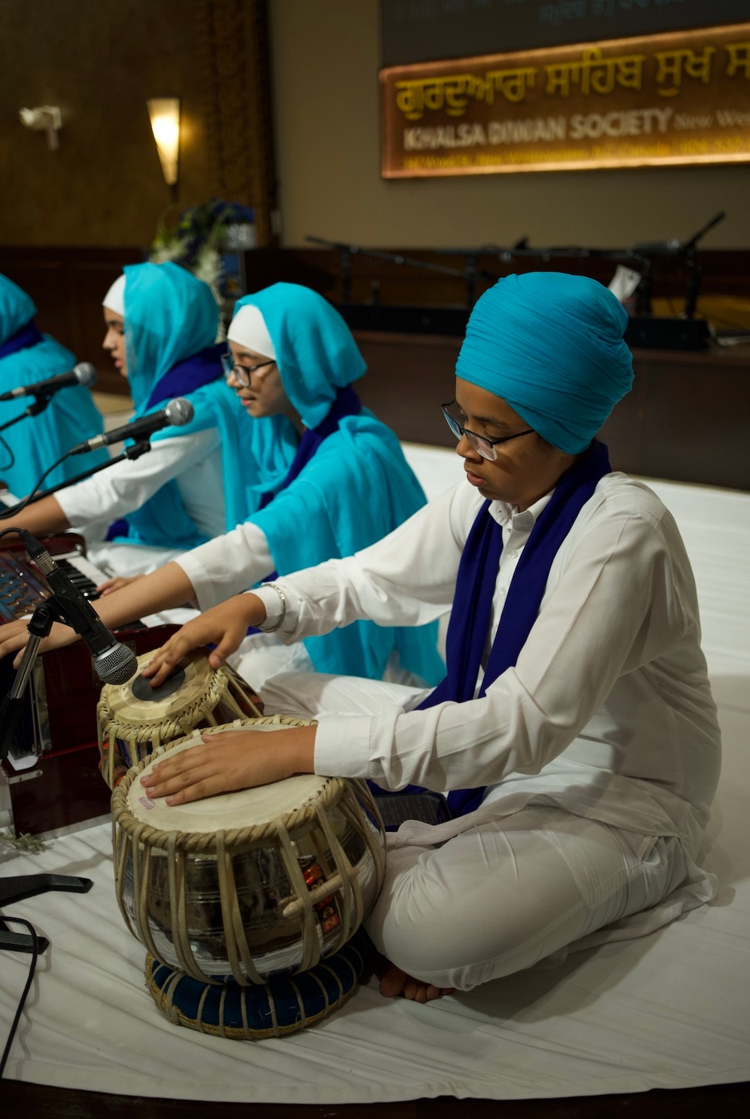 MGSV students and instructors in Gurmat Sangeet classes across Metro Vancouver