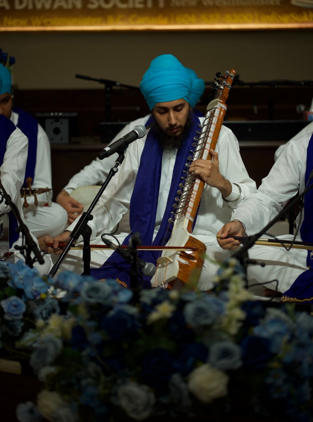 MGSV students and instructors in Gurmat Sangeet classes across Metro Vancouver