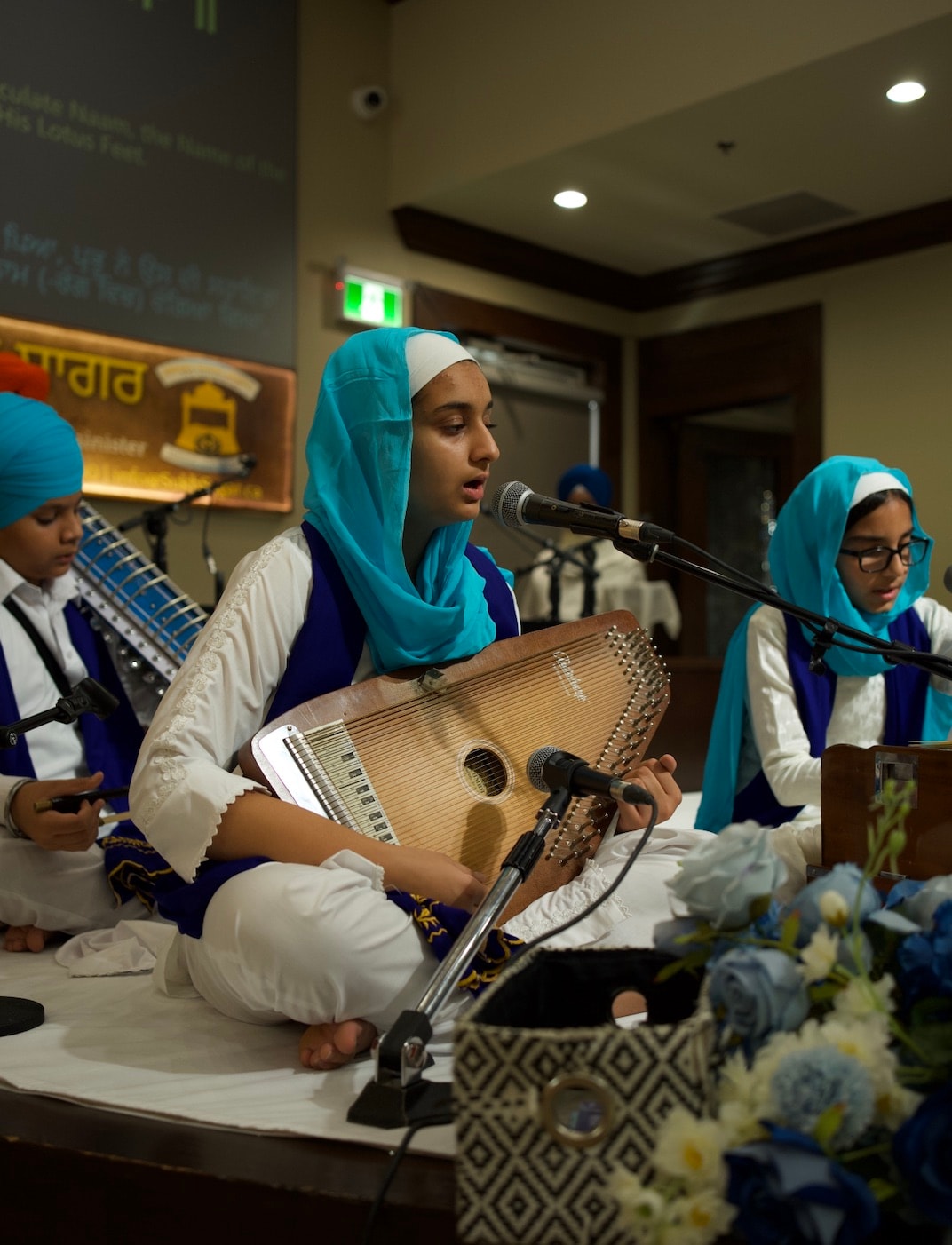 MGSV students and instructors in Gurmat Sangeet classes across Metro Vancouver