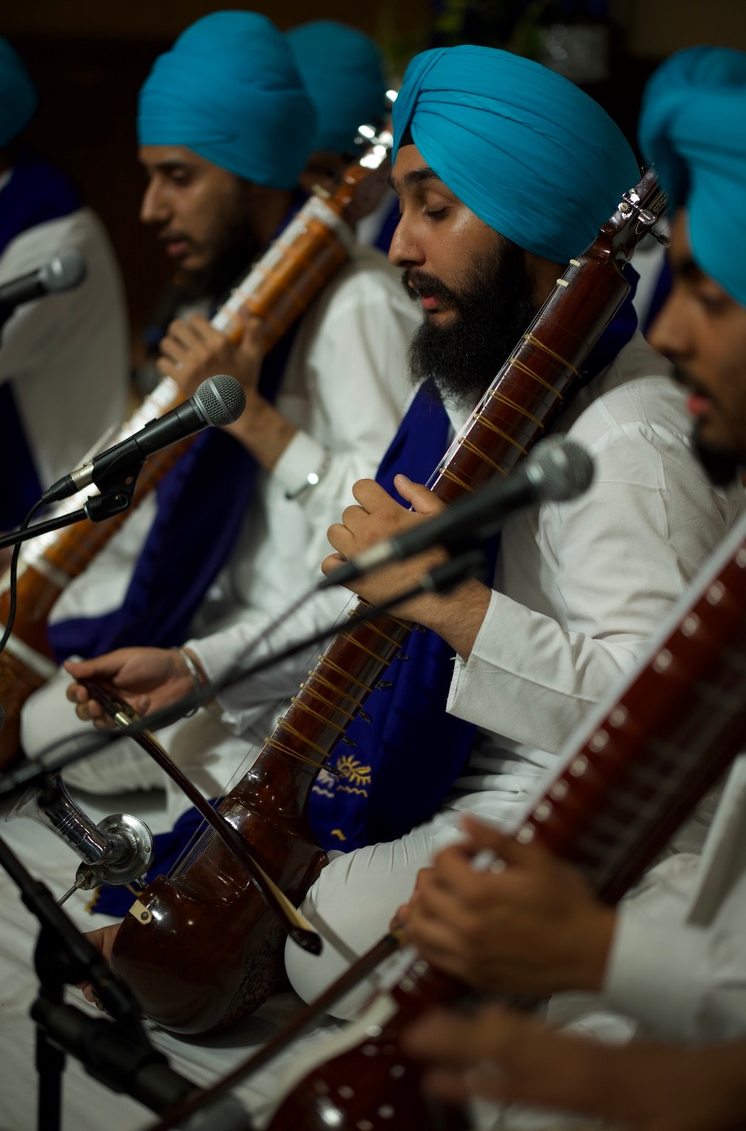 MGSV students and instructors in Gurmat Sangeet classes across Metro Vancouver