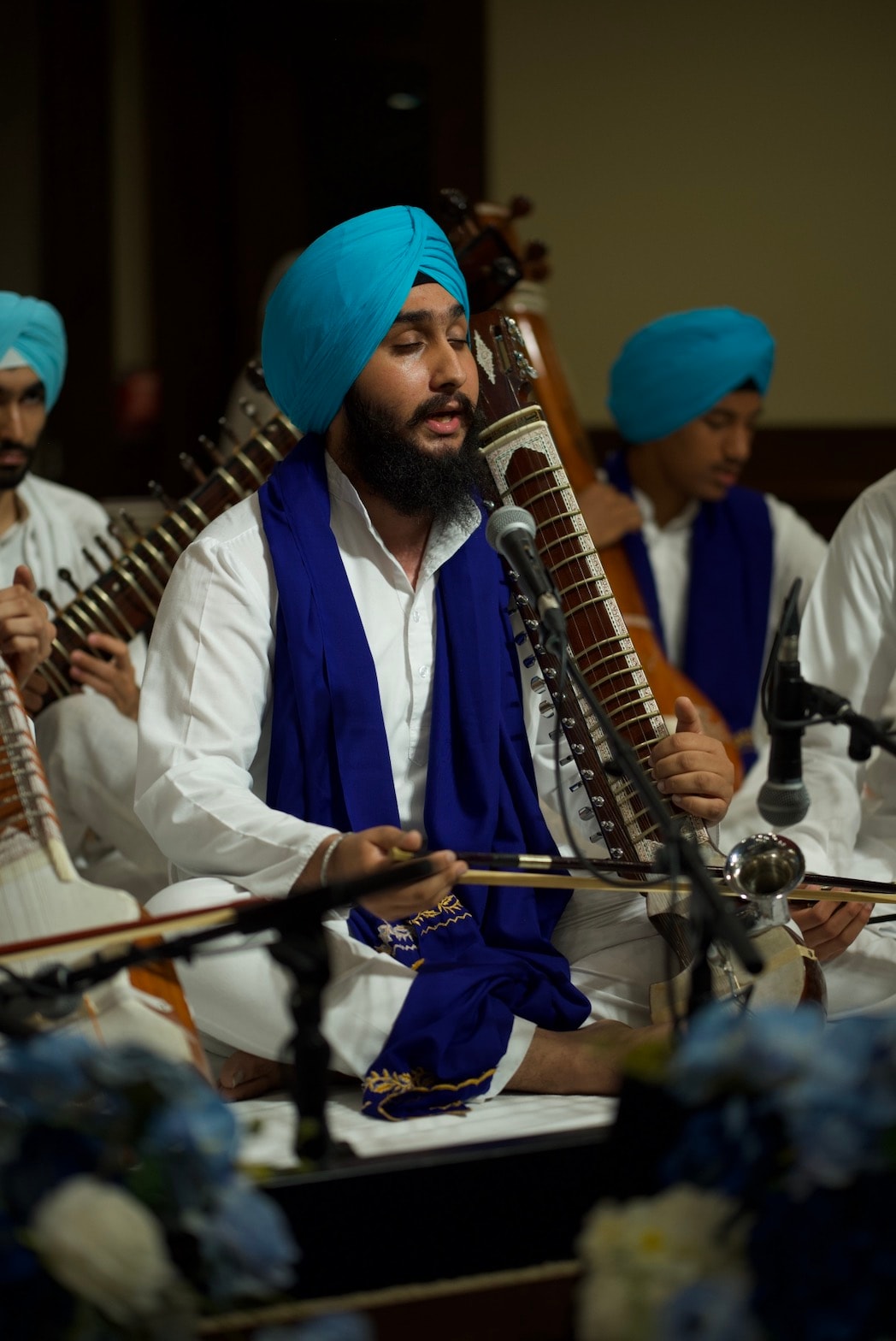 MGSV students and instructors in Gurmat Sangeet classes across Metro Vancouver
